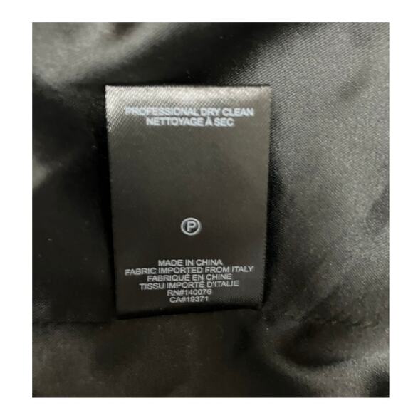 Generation Love Women's Blk/Cream Logan Metallic Sparkle Zip Dressy Jacket SZ L - Picture 9 of 10